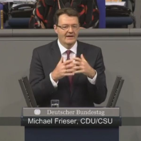 Rede vor dem Plenum des Deutschen Bundestags zum Thema Sterbebegleitung