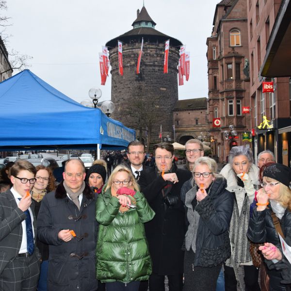 Infostand „Sicherheit in der Stadt“