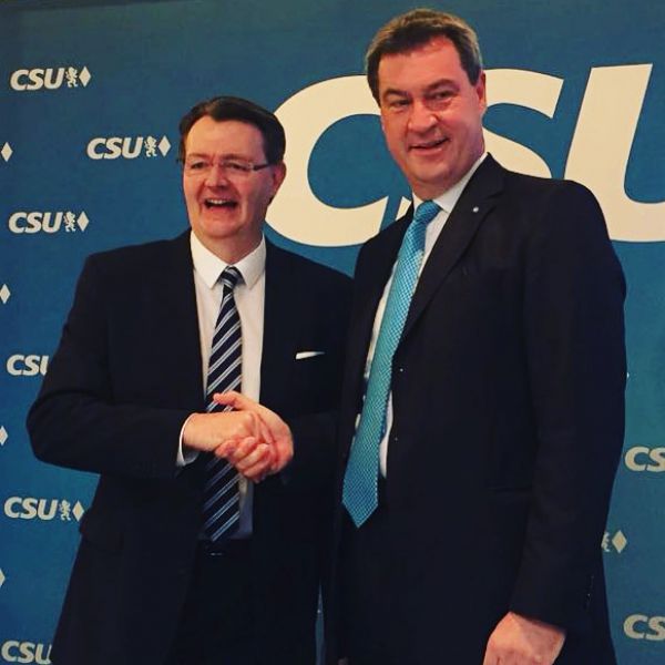 Dr. Markus Söder Ehrenvorsitzender des CSU-Bezirksverbandes