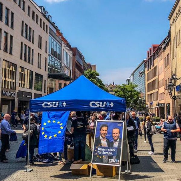 Europawahl 2019: CSU hat auch in Nürnberg hinzugewonnen