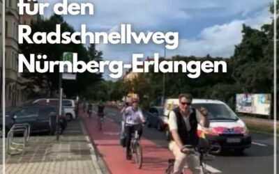 Bund fördert Nürnberger Radschnellweg nach Erlangen